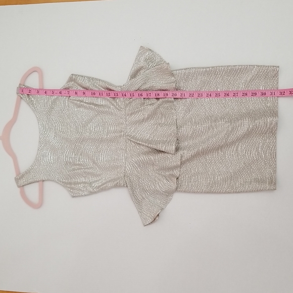 Gold metallic dress, size S - Picture 14 of 16